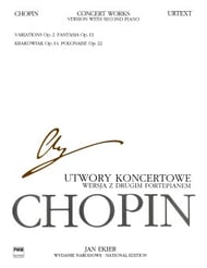 cover Concert Works, Opp. 2, 13, 14 & 22 piano sheet music cover